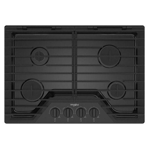 30"Built-In Gas Cooktop - Ez-2-Lift Hinged Cast-Iron Grates