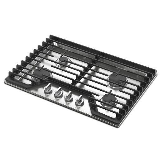 30"Built-In Gas Cooktop - Ez-2-Lift Hinged Cast-Iron Grates