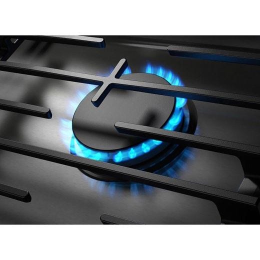 30"Built-In Gas Cooktop - Ez-2-Lift Hinged Cast-Iron Grates