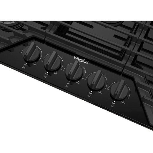 36"Built-In Gas Cooktop - Ez-2-Lift Hinged Cast-Iron Grates