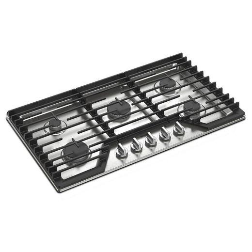 36"Built-In Gas Cooktop - Ez-2-Lift Hinged Cast-Iron Grates