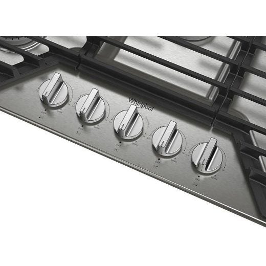 36"Built-In Gas Cooktop - Ez-2-Lift Hinged Cast-Iron Grates