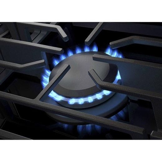 Plaque de cuisson à gaz encastrée 36" avec 5 brûleurs