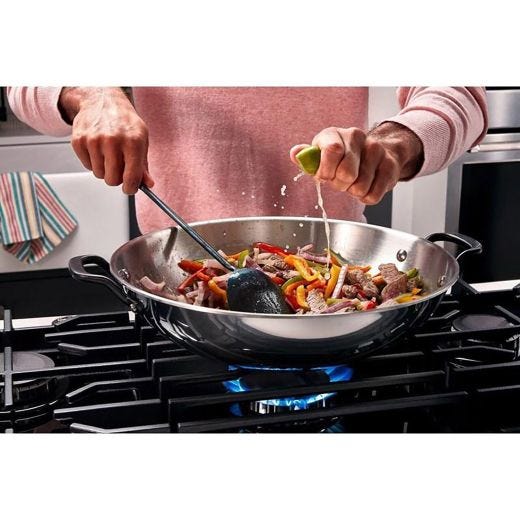 Plaque de cuisson à gaz encastrée 36" avec 5 brûleurs