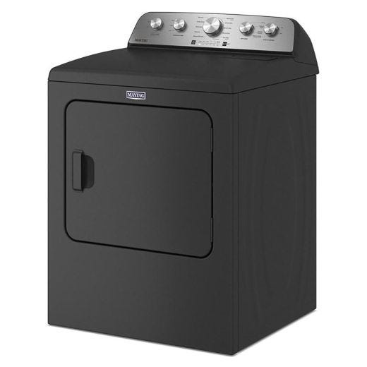 7.0 Cu.Ft. Top Load Gas Dryer With Steam - Volcano Black
