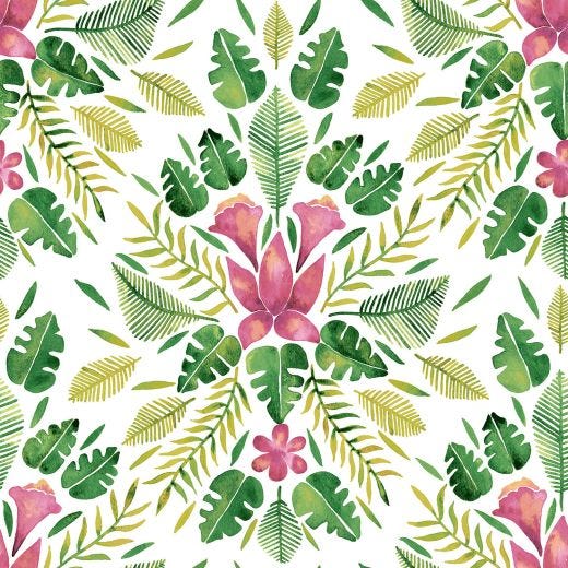 Tropic Green Nuwallpaper Peel And Stick