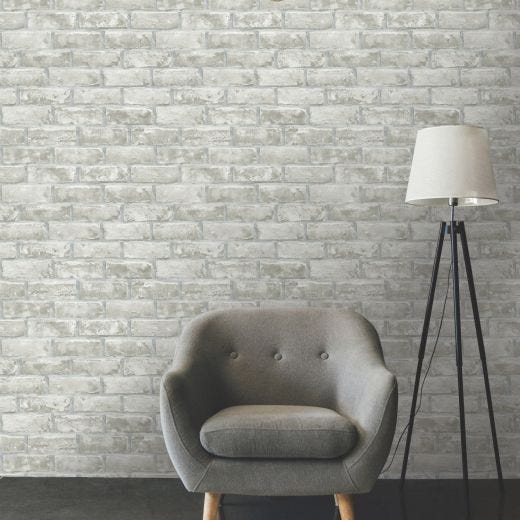 Brick Gray Nuwallpaper Peel And Stick