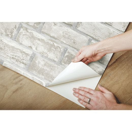 Brick Gray Nuwallpaper Peel And Stick