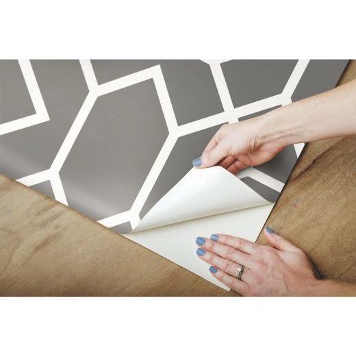 Gravure Geometric Step Nuwallpaper Peel And Stick