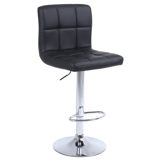 Tabouret de bar à piédestal réglable 2 pièces