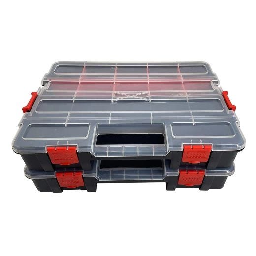 Organisateur de pièces emboîtables 2 pièces