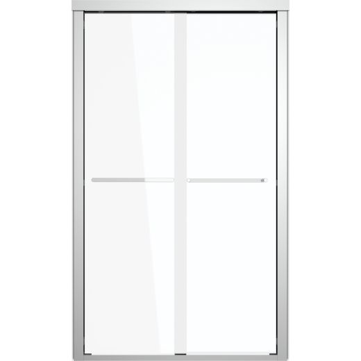 Maynor 41"-44" x 73" Framed Bypass Shower Door Chrome