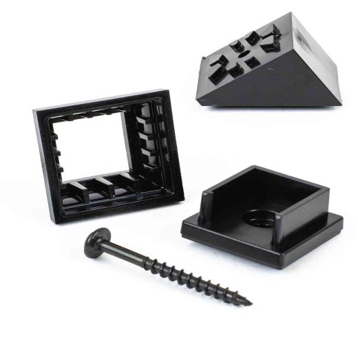 Snap n Lock Stair Adapters Square- 20/Pack