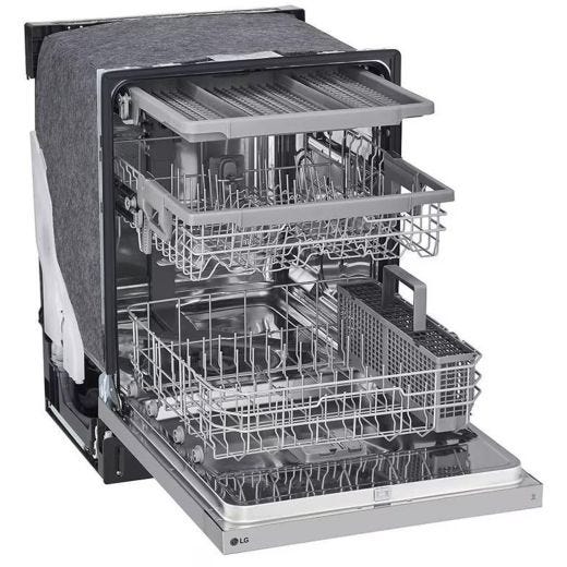 Lave-vaisselle encastré LG 24" 50dB avec troisième panier