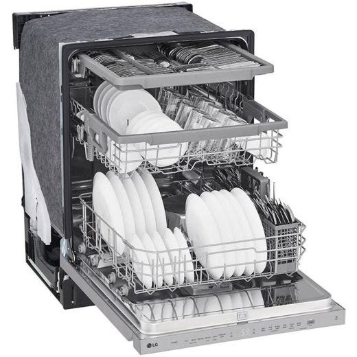 Lave-vaisselle encastré LG 24" 48dB avec QuadWash