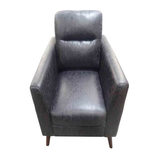 Calum Accent Chair Rustic Cement