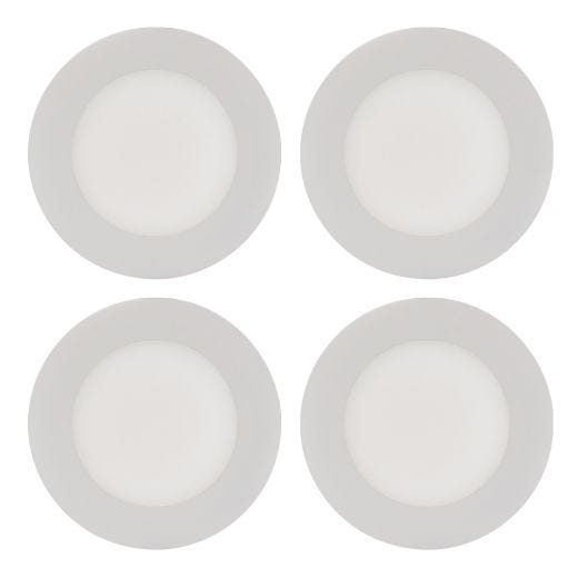 4" ThinLED Basic Plastic Trim-4/Pack