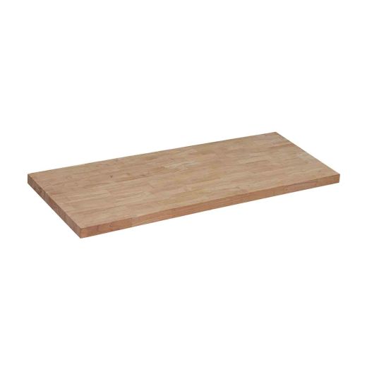 25.5" x 96" Hevea Wood Countertop