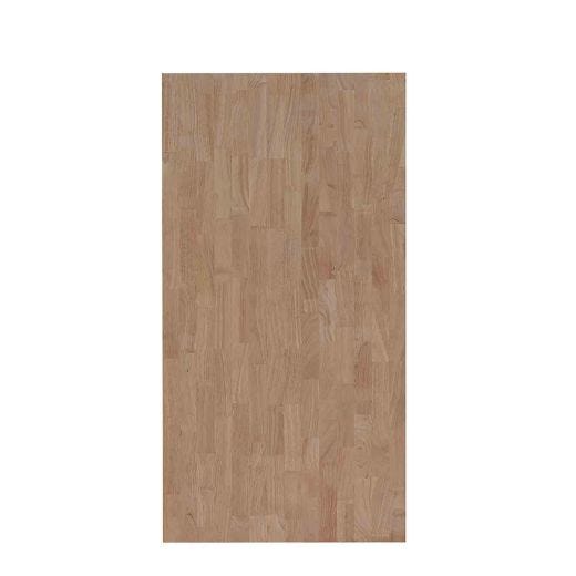 39" x 74" Hevea Wood Countertop