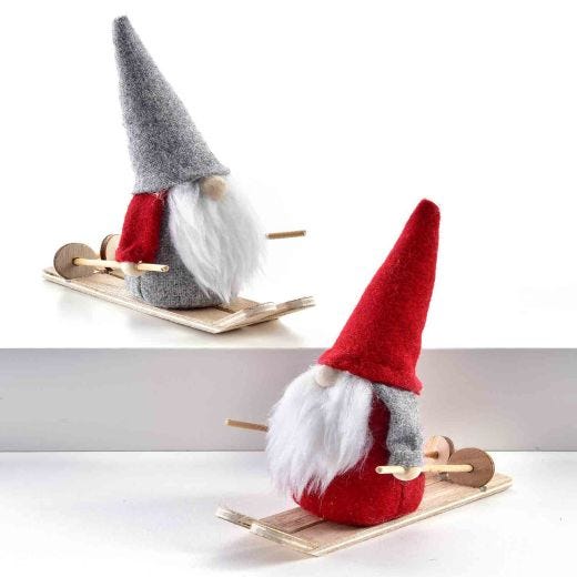 Skiing Gnome-2 Assorted