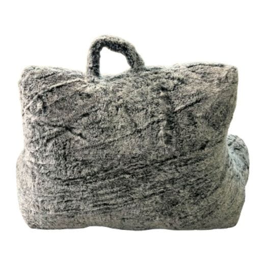 Coussin de Lecture en Fausse Fourrure