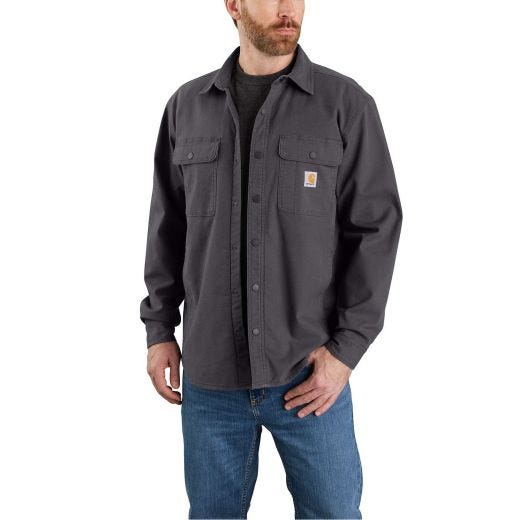 Rugged Flex Relaxed Fit Canvas Shirt Jac