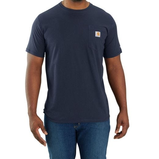 T-shirt manches courtes bleu M