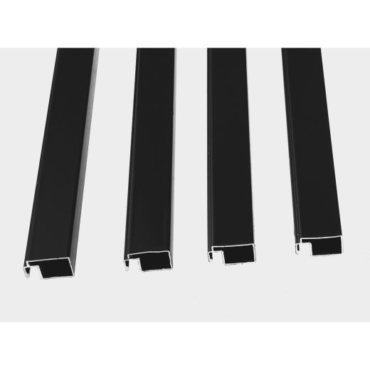 Climaloc 7/16" Frame Kit 60" x 60"-Matte Black