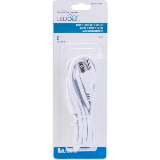 6' Power Cord For Led Bar