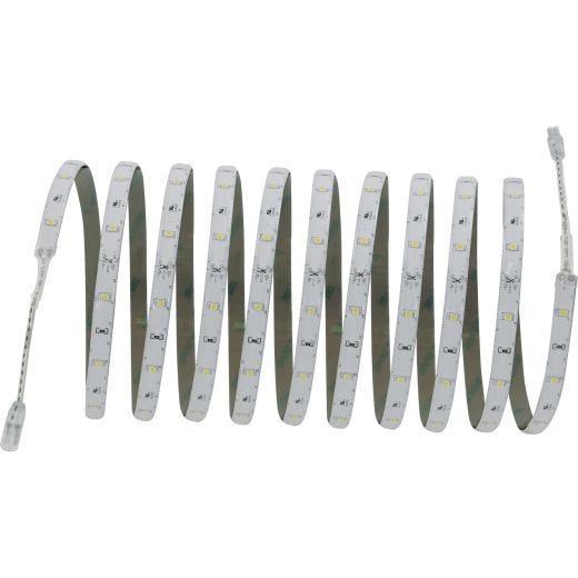 12V Led Tape Light With Driver & Power Cord 4 Meters - White