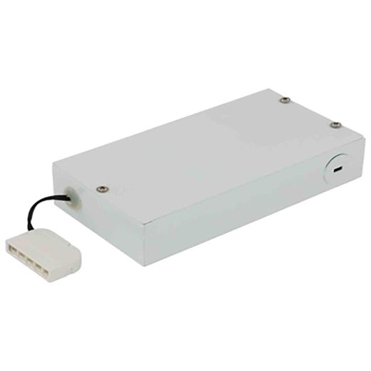 12V Non-Dim Hardwire Box For Tape, Pucks, Strips - White