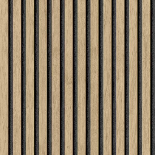 NuWallpaper Peel And Stick Wallpaper-Oak Slat Wood