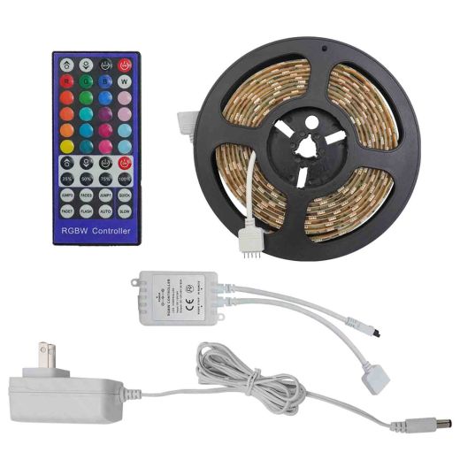 Bazz 10' Rgb Led Dimmable Strip Light With Remote Control