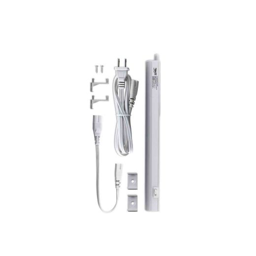 Lumière Linéaire LED 12" Blanc et Chrome BAZZ Sous-Armoires