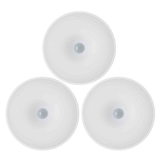Bazz 3 Pack Rechargeable Led Pucks