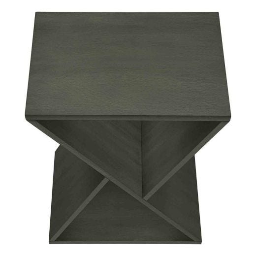 Table d’appoint verte 24"