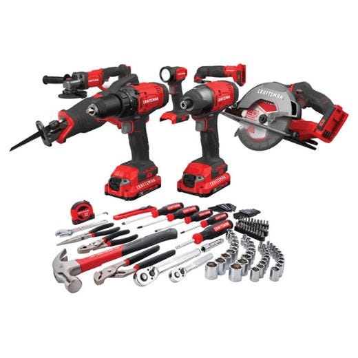 Craftsman 20V MAX 7-Tool Combo Kit