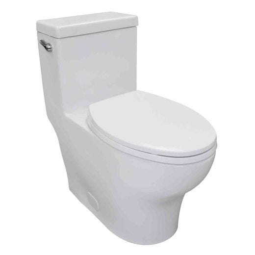 Serenity 4.8LPF Elongate Front Single Flush Concealed Toilet