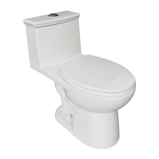 Tidal 3.5-4.8LPF Elongated Front Dual Flush 1 Piece Toilet