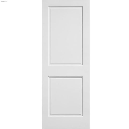 Porte intérieure 2 panneaux 30" x 80" Noire