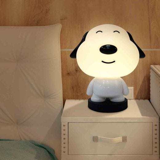 Lampe Doggy noire RGB rechargeable USB