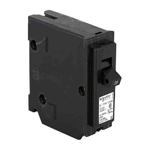 Single Pole 20 Amp Homeline Plug-On Circuit Breaker