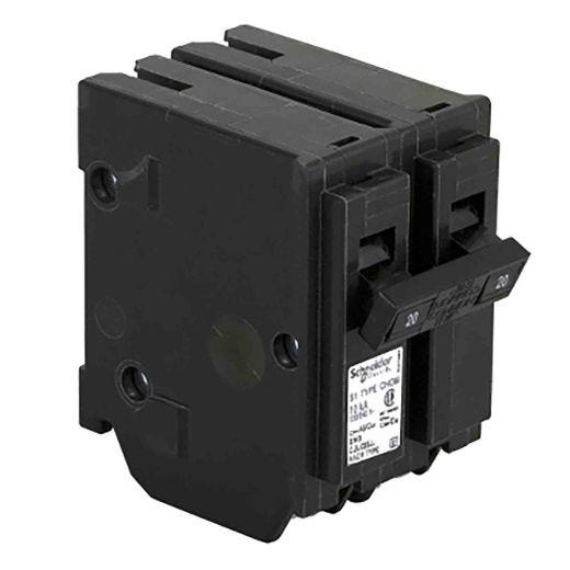 Disjoncteur bipolaire 20A Homeline