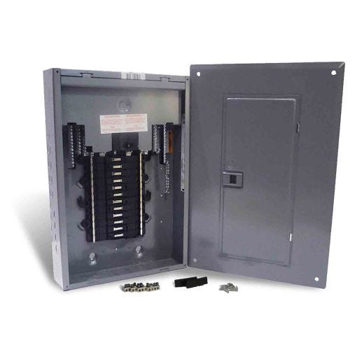 Centre de charge Square D 100A 24 espaces avec disjoncteur
