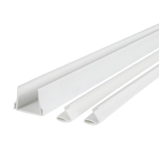 Climaloc Interior Light & Sound Under Door Seal-White
