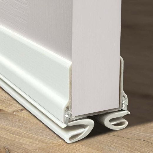 Climaloc Interior Light & Sound Under Door Seal-White