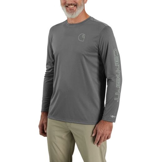 T-shirt graphique logo manches longues Force Sun Defender