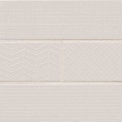 Finition brillante Urbano Pure 4" x 12" 9.69 pi²/boîte