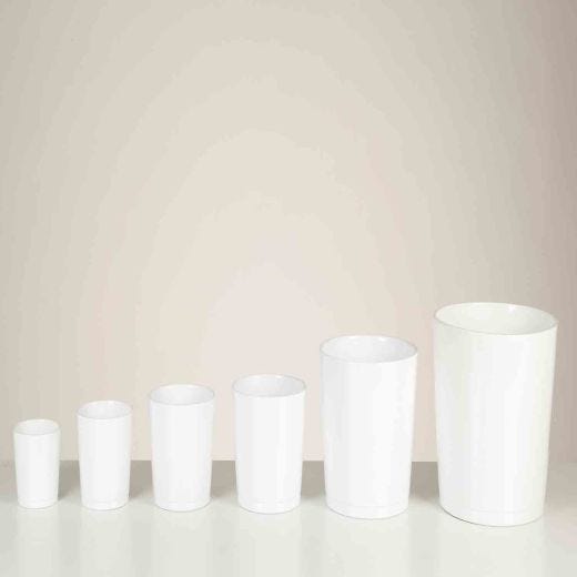 Pot Alaska White Ceramic 11"