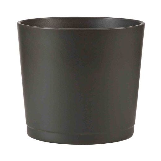 Pot Céramique Noir Mat 11"